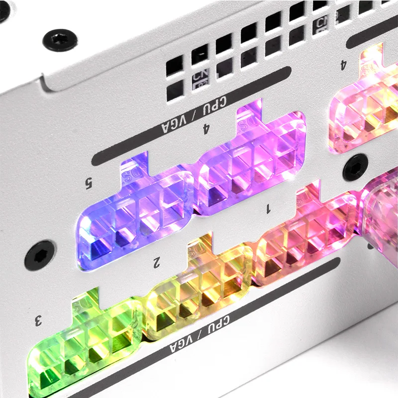 Блок питания для Super Flower 80plus Gold полный модульный 2070S RXS5700 игровой бесшумный блок питания 550 Вт блок питания LEADEX ARGB 550 Вт