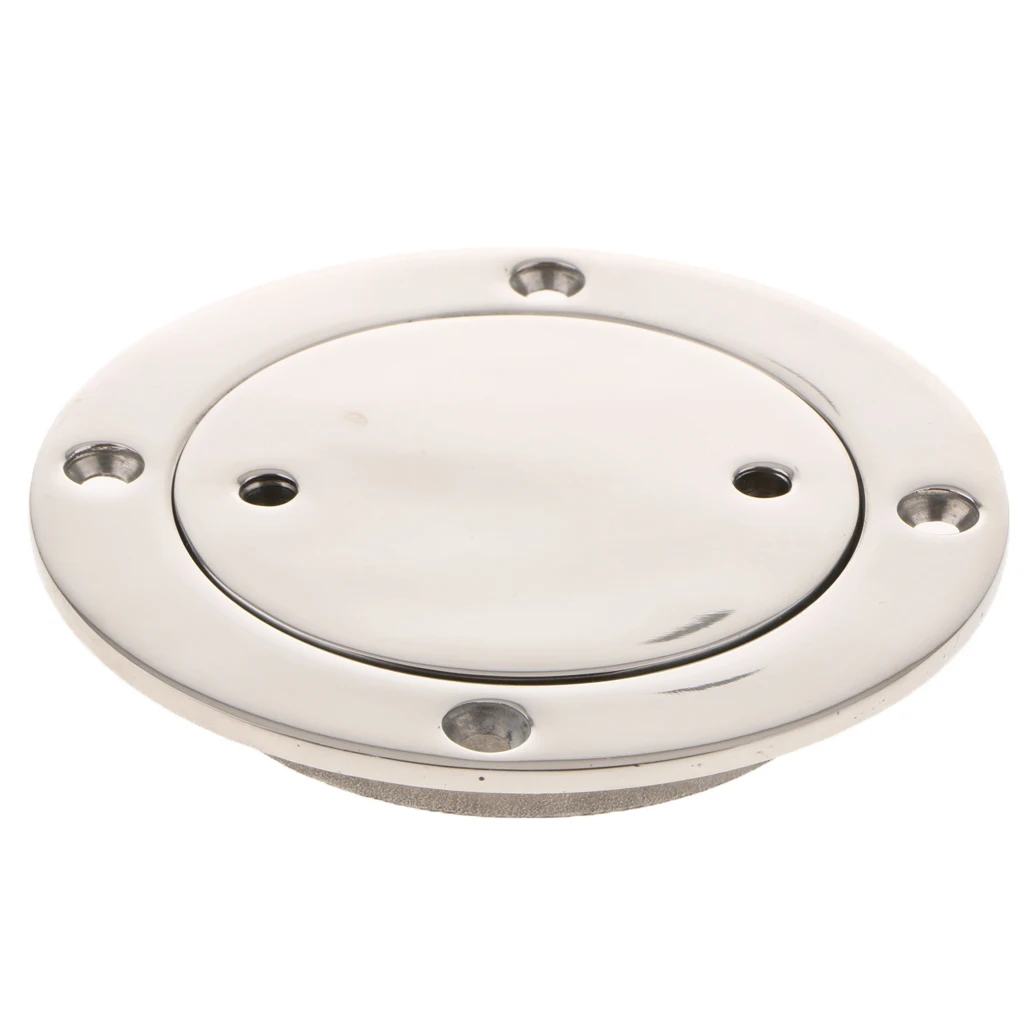 Waterproof Deck Plate Made of 316 Stainless Steel / Access Hatch Cover /3 inch / Corrosion Resistant