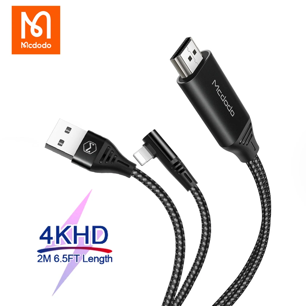 pestillo Muchas situaciones peligrosas Fácil de comprender Mcdodo-Cable USB HD 4K compatible con HDMI, adaptador lightning para  pantalla de proyector, para iPhone 12, 11, X, XR, XS, Max, iPad, TV -  AliExpress Productos electrónicos