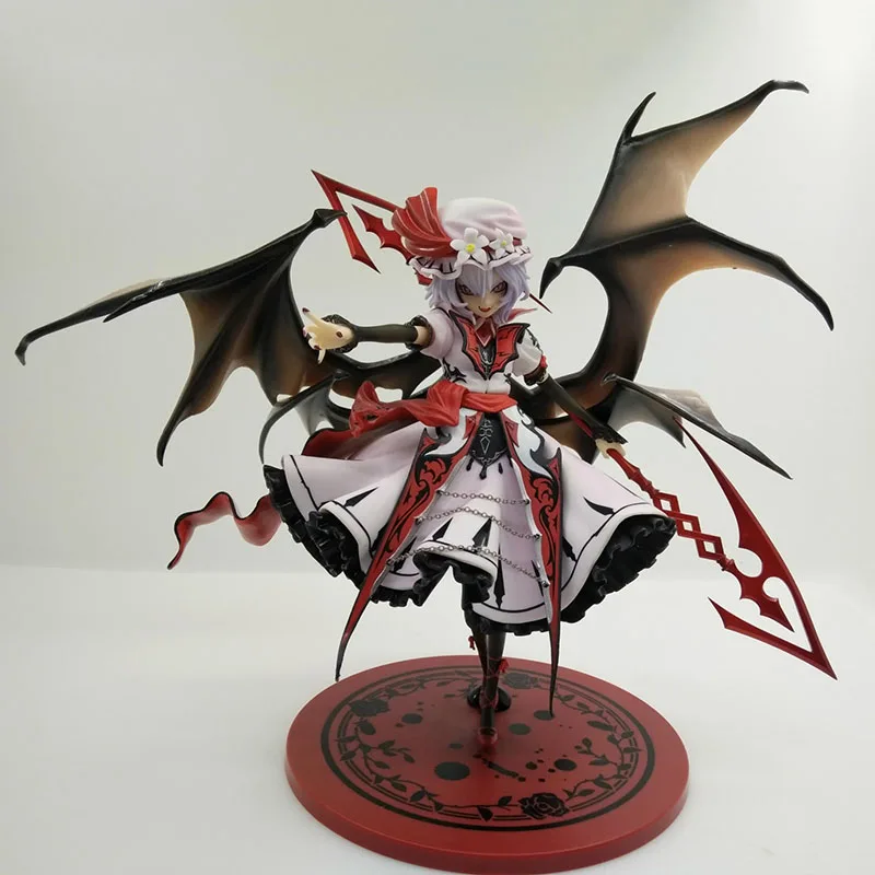 

22cm TouHou Project Scarlet Devil ACGN Action Figure The Embodiment of Scarlet Devil Remilia Scarlet PVC Collection Toys Gift