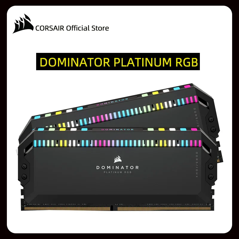 Corsair ddr5 RGB Ram DOMINATOR®Платиновый первый выпуск 2x16 ГБ DDR5 D ОЗУ 5600 МГц память для