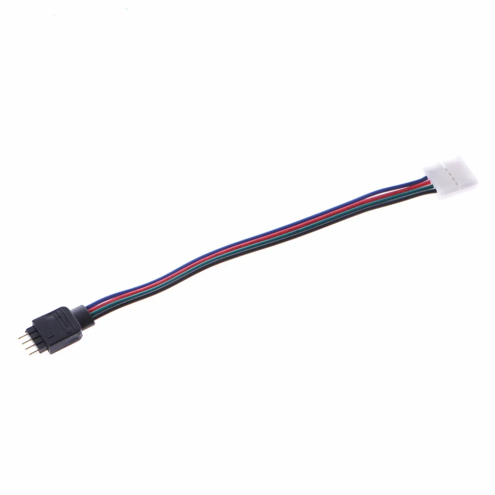 5 шт. 15 см 4 Pin 5050 3528 светодиодный RGB расширение полосы соединительный кабель