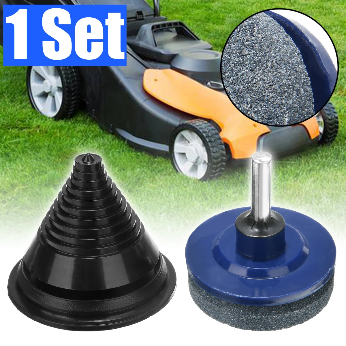 

1 Set Garden Rotary Lawn Mower Brush Cutter Blade Power Tool For Sharpening Balancing Blades Garden Grass Trimmer Tools