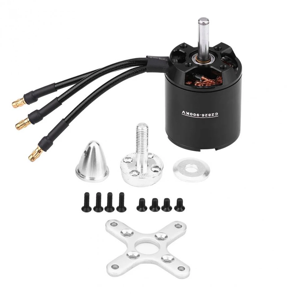 Surpass Hobby C2826 790KV/900KV бесщеточный двигатель для радиоуправляемого самолета с фиксированным крылом для FPV квадрокоптера для радиоуправляемых игрушек аксессуары