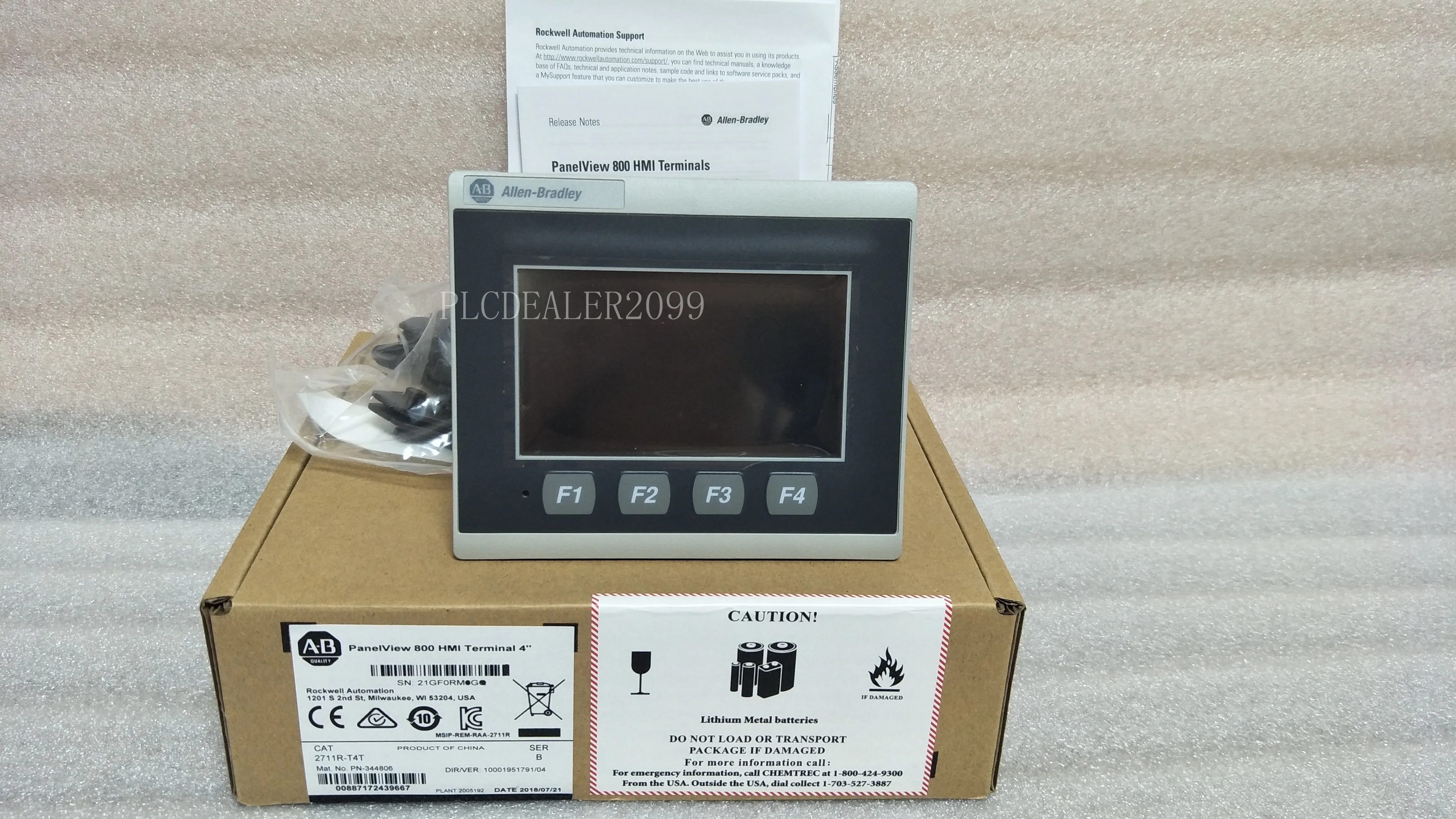 1 шт. 2711R-T4T PanelView 800 4,3 ''сенсорный экран 2711RT4T