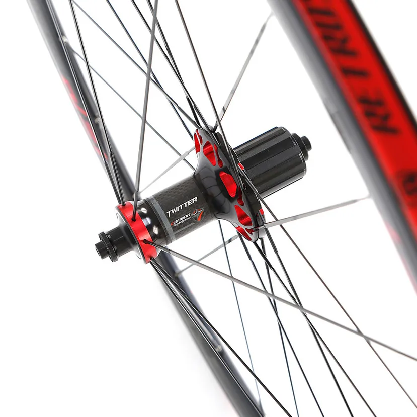 Clearance RS ultra-light 700C wheels carbon fiber hub 4 sealed bearings aluminum alloy 36mm rims colorful decal road bike wheel set 3 Clearance RS ultra-light 700C wheels carbon fiber hub 4 sealed bearings aluminum alloy 36mm rims colorful decal road bike wheel set 3