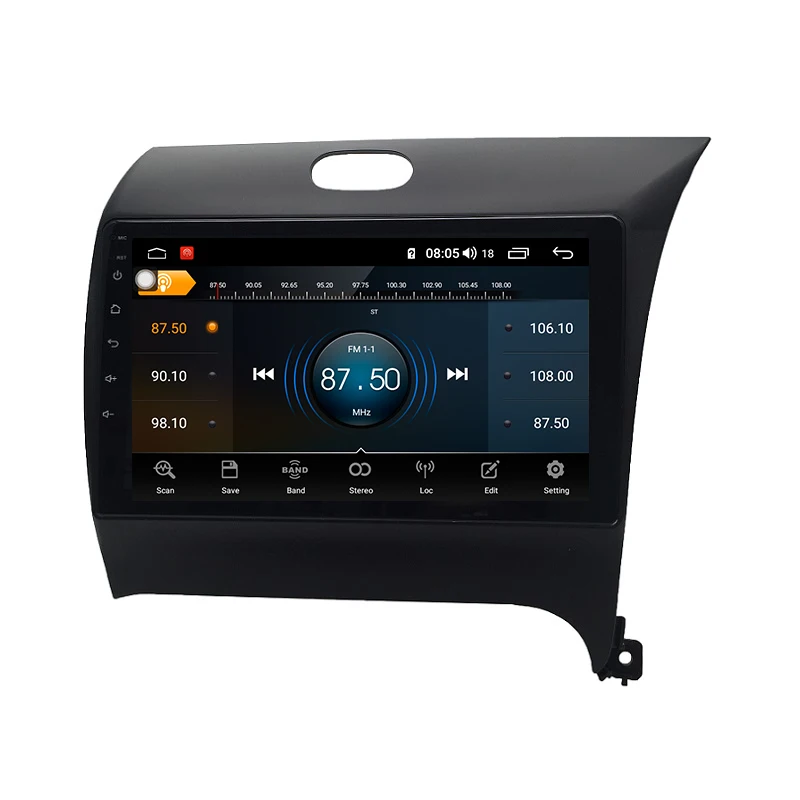 Flash Deal K3 RHD Android 9.0 8-core 4+64G IPS Screen gps bluetooth cerato 1 din car dvd/ gps/radio for KIA K3 RHD 2