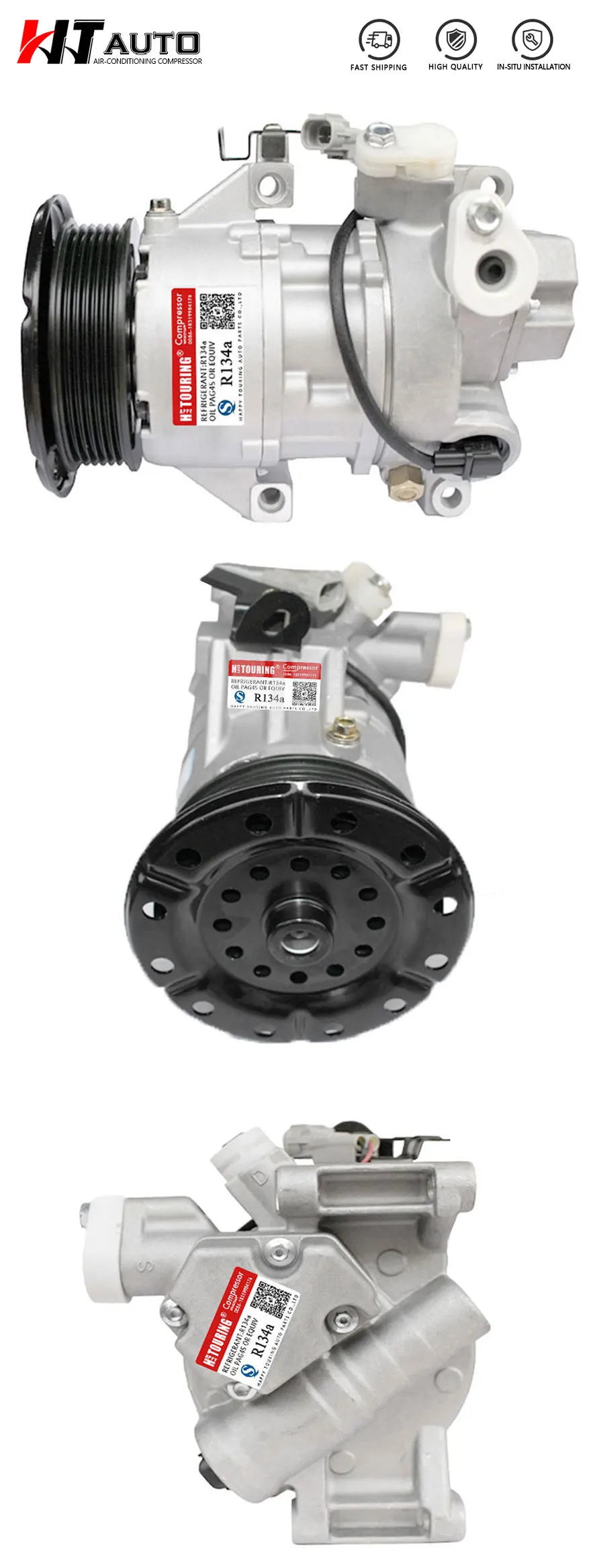 Для автомобиля 05-11 Toyota yaris 5SER09C AC компрессор GE4472601780 447260-1780 88310-0D230 88310-0D231 88310-0D232 88310-52590 6pk