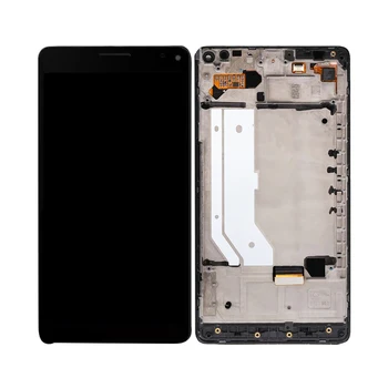 

5.7" LCD For Microsoft Nokia Lumia 950XL RM-1116 Touch Screen Digitizer Assembly Black With Frame