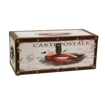 

Trunk Wood DECORATION Post Card (D: 50x22x22 cm)