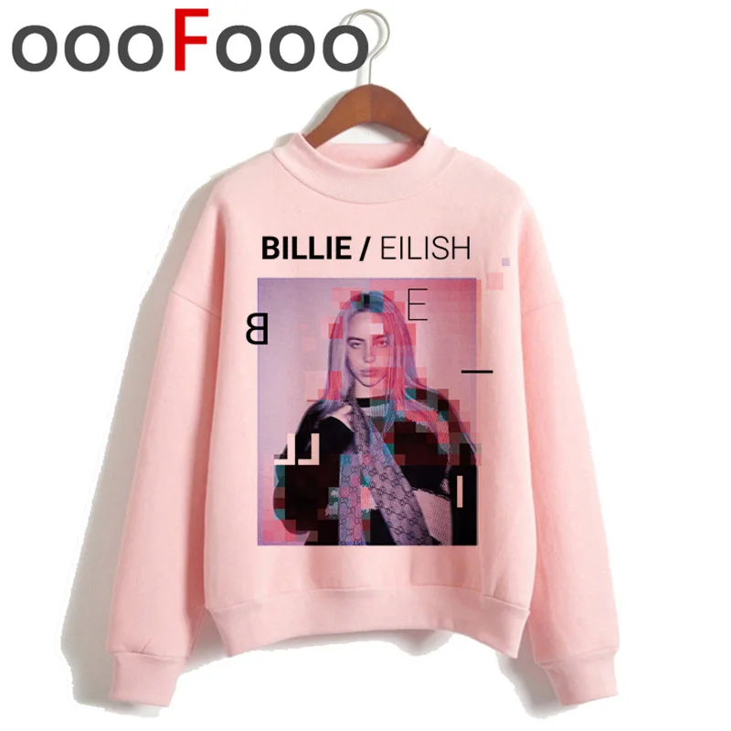 Billie Eilish Bad Guy Harajuku толстовки для женщин Ullzang хип хоп Забавный мультфильм толстовка 90s Эстетическая теплая уличная толстовка женская