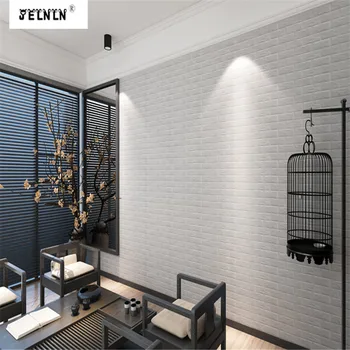 

European wall stickers anti-collision living room bedroom brick TV background wall waterproof self-adhesive wallpaper for kid