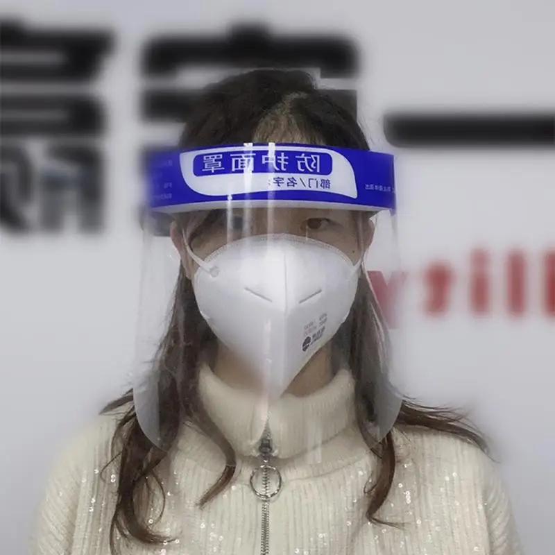 2/5PC Splash-proof Head-mounted Transparent Face Sheild Full Visiere Cocina Accesorios face sheild plastic | Дом и сад