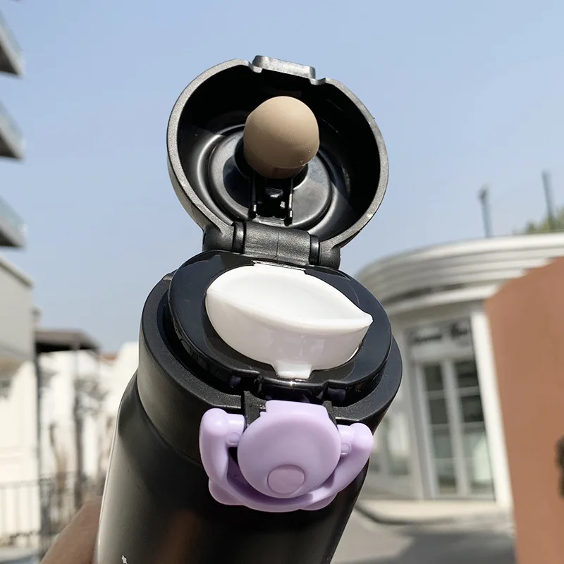 Корейский Shine Star Bounce Bullet термосы из нержавеющей стали герметичное уплотнение термосы портативный стакан для воды для мужчин женщин студентов