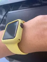 Funda para reloj para Apple Watch 5 4 3 2 1 40mm 44mm TPU blando colorido fundas de silicona para iWatch Serie 3 2 42mm 38mm parachoques