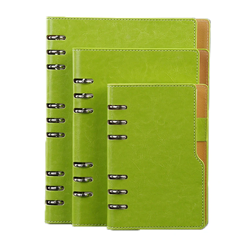 Ruize Livro de Notas de Couro Diário a6 Binder Planner b5 a5 Espiral Botebook Agenda 2023 Capa Dura Presente do Bloco de Notas do Escritório Negócios - Imagem 2