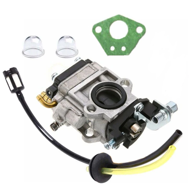 

Carburetor For Strimmer Hedge Trimmer Carburetor Kit Brush Cutter Gasket Fuel Line Filter Chainsaw Power Tools Engine