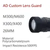 Tactical M300 M600 X300 X300V Protector MRO SRO Hunting Weapon light LED Flashlight AD Custom Lens Guard For 26MM 28MM 30MM 38MM ► Photo 2/6