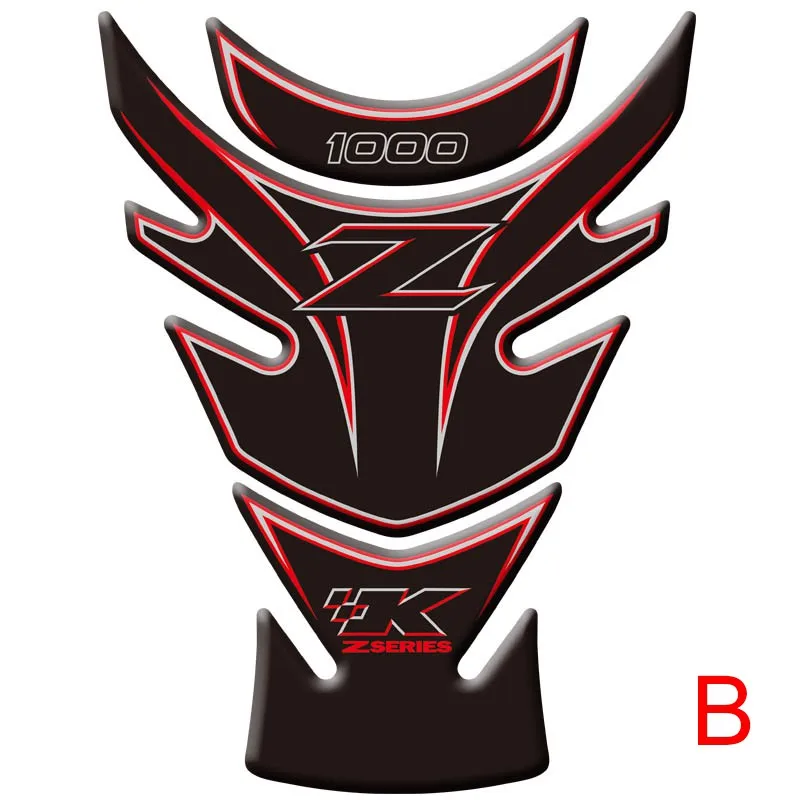 Motorcycle 3D Tank Pad Protective Cover Decals Stickers For Kawasaki Z1000 Z1000XS Z 1000 2010-2013 2011 2012