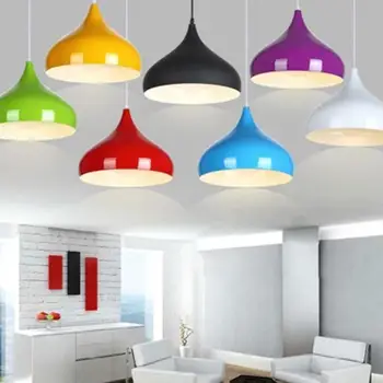 

Ceiling Lamp Pendant Lamp Romantic Modern Bright Nordic Aluminum Multi Colors E27 Room Lighting Light Fixture Home Household