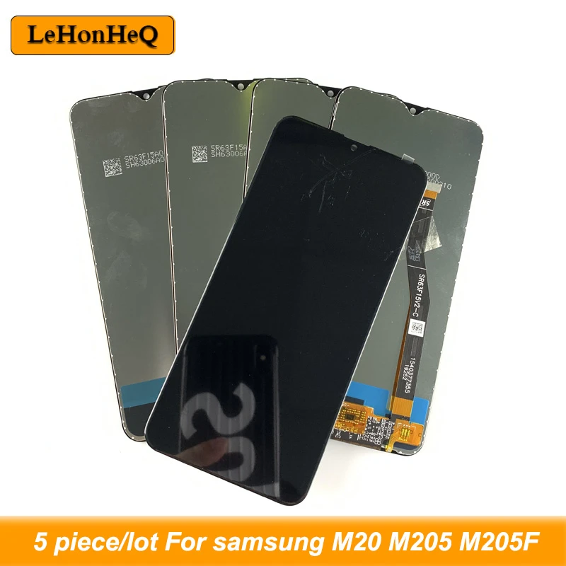5 Piece Lot 6 3 Lcd For Samsung Galaxy M M5 M5f Sm M5f Ds Lcd Display With Touch Screen Digitizer Assembly Mobile Phone Lcd Screens Aliexpress