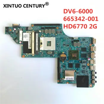 

Free Shipping 665342-001 Laptop Motherboard For HP Pavilion DV6T DV6-6000 motherboard HD6770 2GB Notebook PC Tested OK