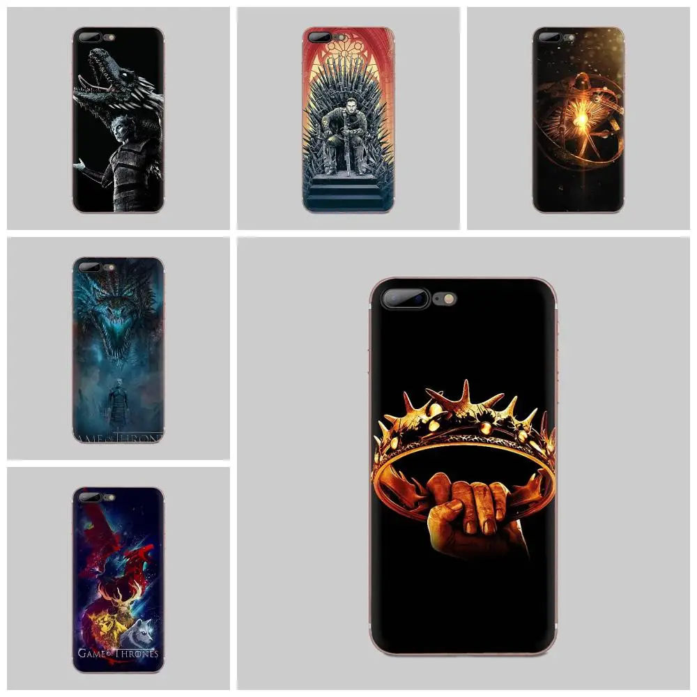 Прозрачный чехол из ТПУ для Apple iPhone 11 Pro X XS Max XR 4 5 5C 4S SE SE2 6 6S 7 8 Plus Throne Game | Мобильные