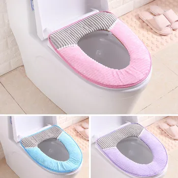 

Universal Warm Soft Washable Toilet Seat Cover Mat Set for Home Decor Closestool Mat Seat Case Toilet Lid Cover Accessories