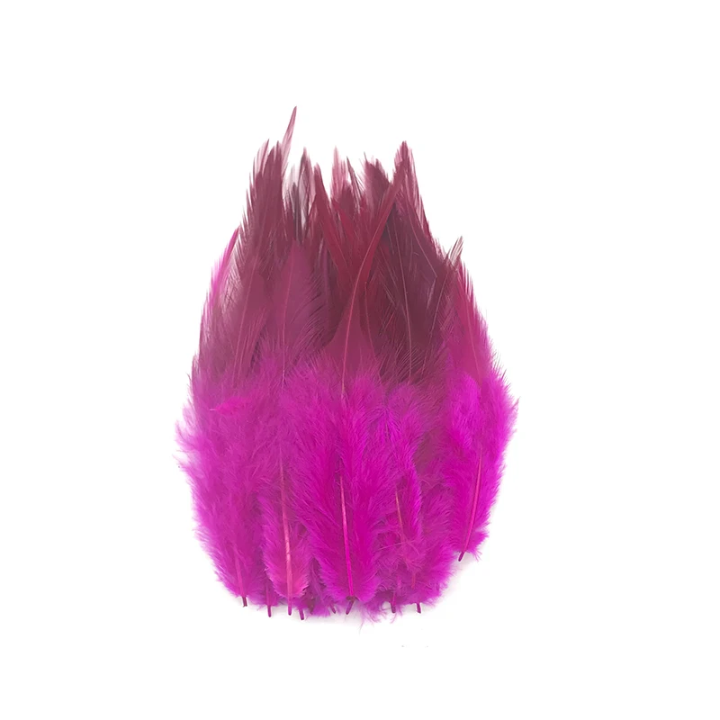 100 шт куриное перо, длина 10-15 см, украшения своими руками - Цвет: 12