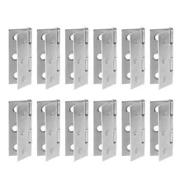 

Saim 24Pcs Stainless Steel Cabinet Door Hinges Boat Marine Cabinet Butt Hinge 45mm Hinges For Wooden Box Folded Door Hinge