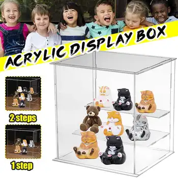 

Three-Tier Transparent Acrylic Detachable Ladder Frame Perfume Jewelry Display Rack Transparent Ladder Shelf Store Display Tools