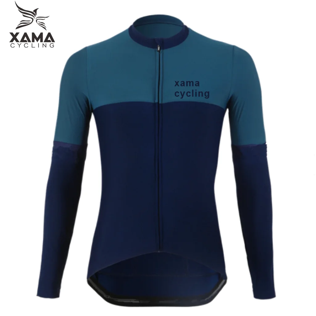 XAMA Cycling Winter Thermal Fleece Long Sleeve Jerseys Top quality Bicycle Racing Jersey Ciclismo Maillot Cycling Gear