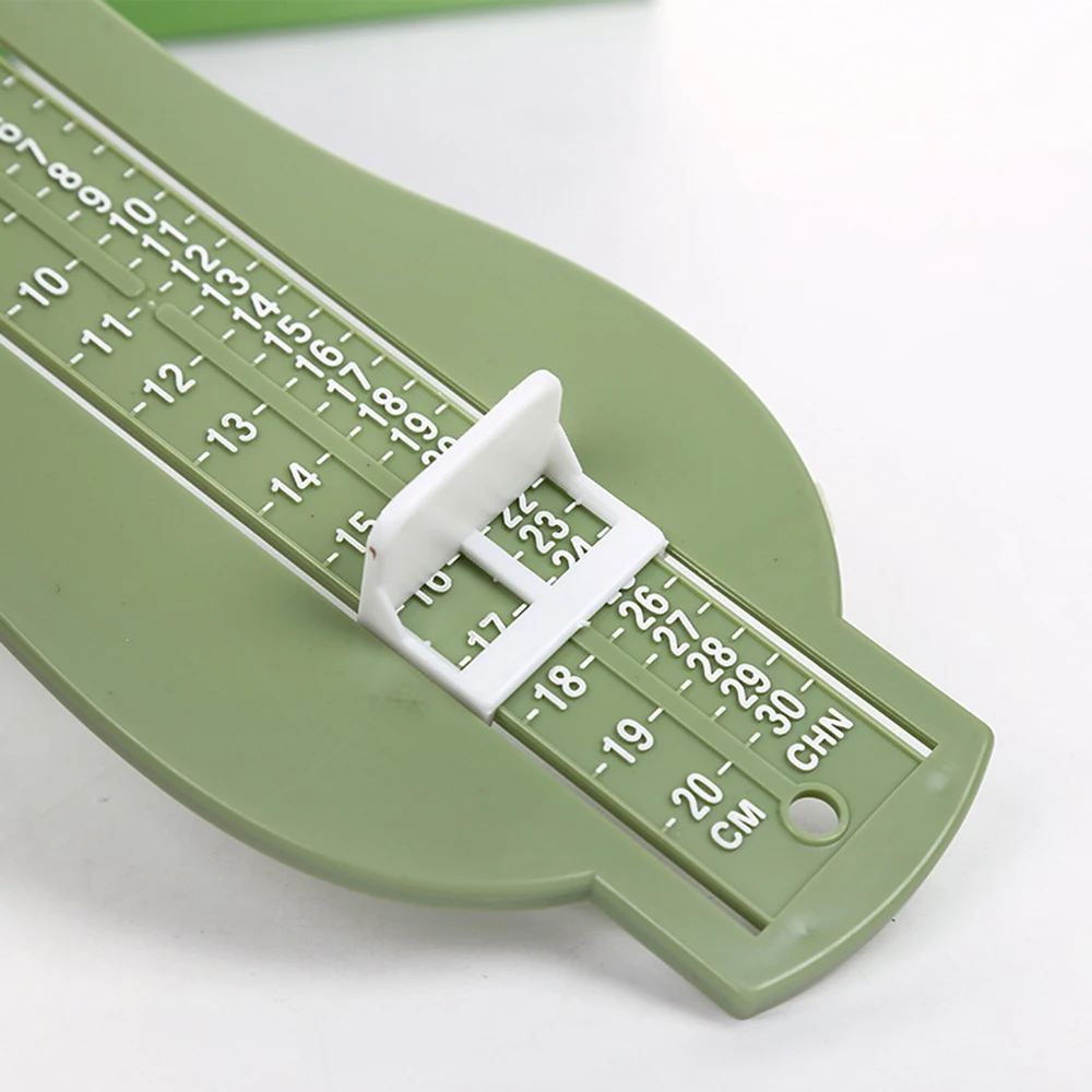 Baby Foot Ruler Kids Foot Length Measuring Device Child Shoes Calculator For Children Infant Shoes Fittings Gauge Tools foot measuring ruler