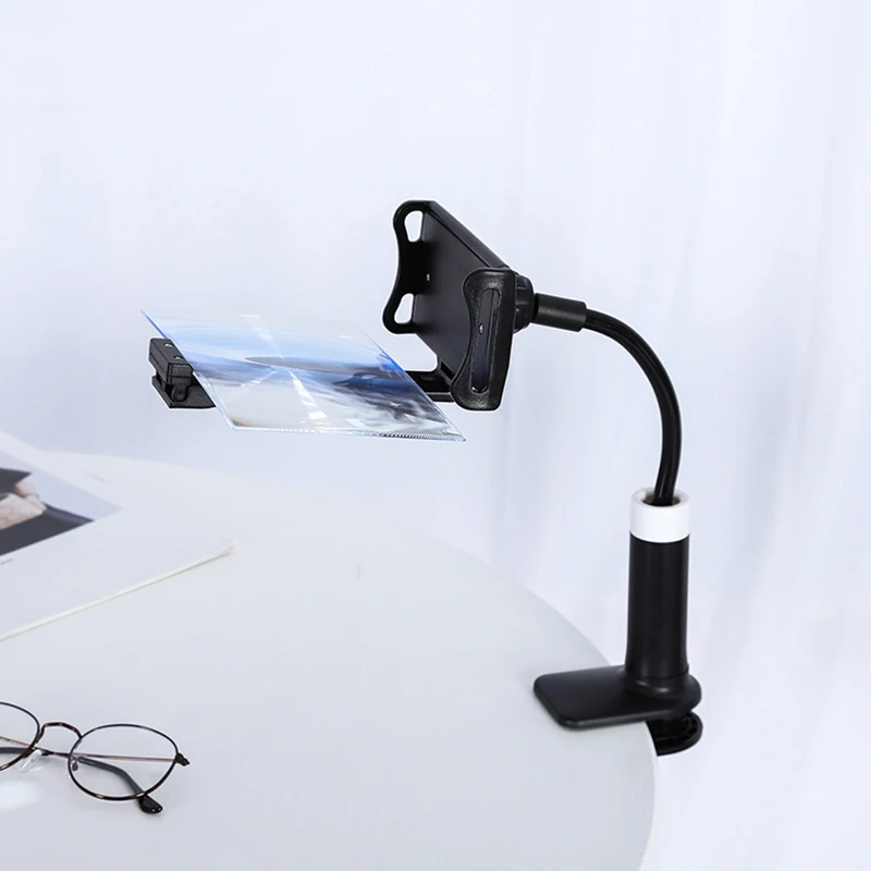

New Mobile Phone High Definition Projection Bracket Adjustable Flexible All Angles Phone Tablet Holder 3D HD Screen Magnifie