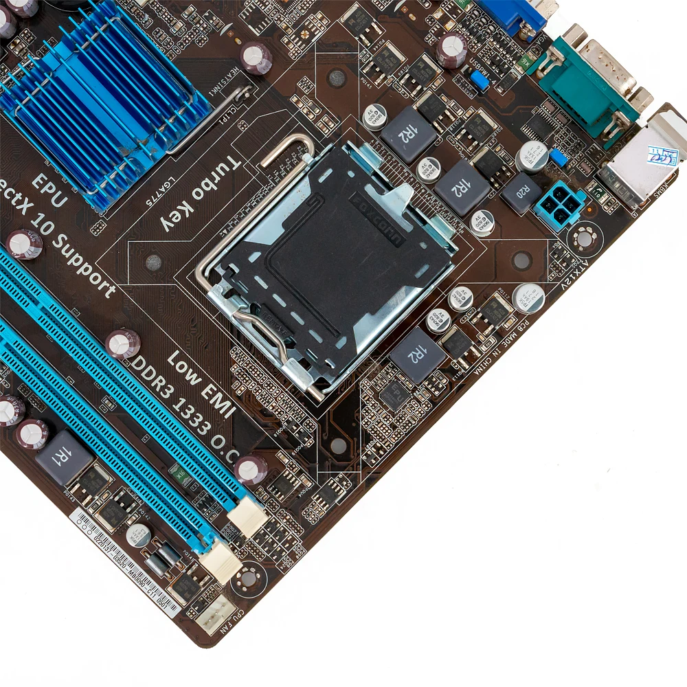 Asus P5G41T M LX3 настольная материнская плата G41 Socket LGA 775 для Core 2 Duo DDR3 8G SATA2 VGA uATX б/у