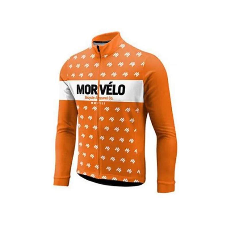 MORVELO с длинными рукавами Ropa Ciclismo Pro майки для велоспорта Осень Одежда/Одежда для велогонок для мужчин