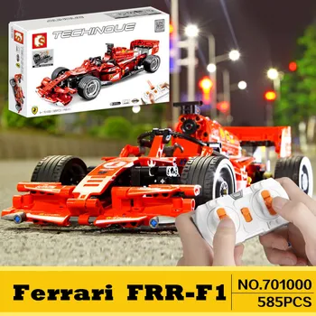 

Monster motor 701000 Technic Building Blocks F1 Racing Car MOC Compatible Iegoset RC Remote Control Speed Model Bricks Toys Gift