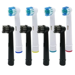 Premium Replacement Brush Heads for Electric Toothbrushes (8pcs - AC)