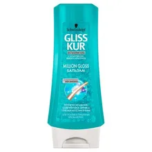 Бальзам для лишенных блеска волос «Million Gloss» Gliss Kur, 200 мл