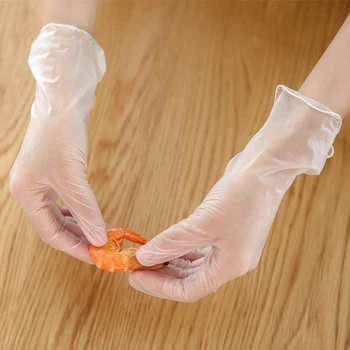 

100pcs/pack Dust-Proof And Oil Gloves Latex Cleaning Gloves Universal Garden Cleaning Gloves For Home Cleaning Rubber Drop