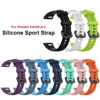 

Silicone Wrist Strap Watch Band for Huawei Band 4 Pro/3 Pro Sport Strap Bracelet smart watch Band Wristband Smart Accessories