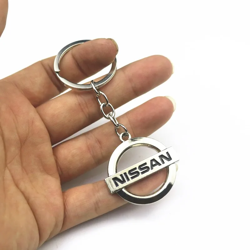 3D металлический автомобильный стильный модный брелок для ключей для Nissan Nismo Tiida Teana Skyline Juke X-Trail Almera