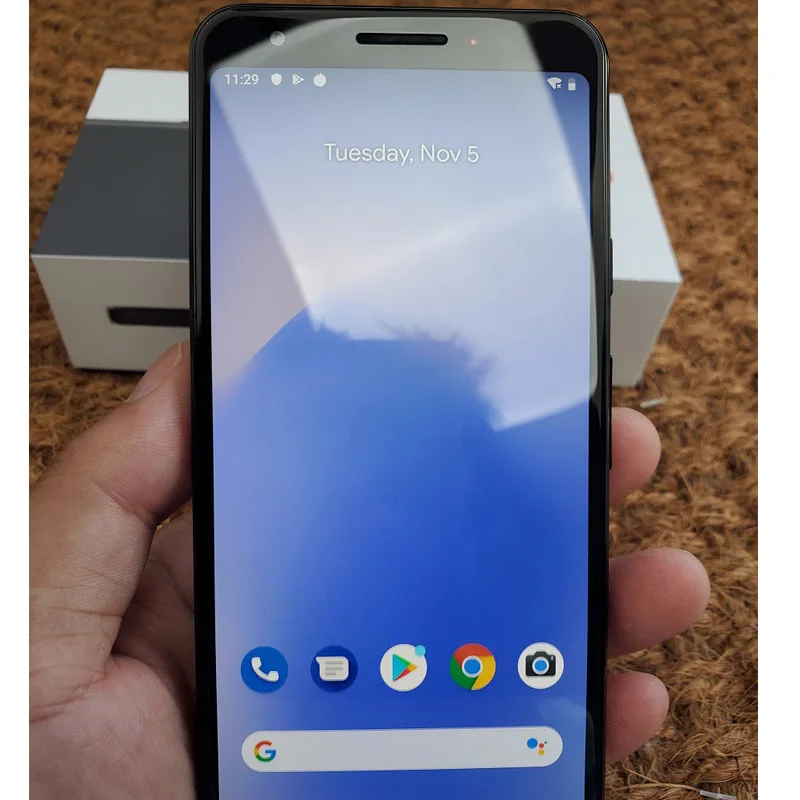 Мобильный телефон Google Pixel 3A, 4 ГБ, 64 ГБ, 4G, LTE, 5,6 дюймов, восьмиядерный смартфон Snapdragon 670, 12,2 МП, 8 Мп, NFC