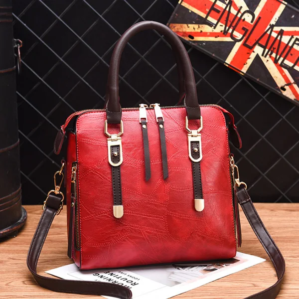ACELURE, сумки в деловом стиле для женщин, одноцветная сумка на плечо для женщин, мягкая сумка из искусственной кожи, женская сумка для кроссбоев, Bolsa Feminina - Цвет: Red