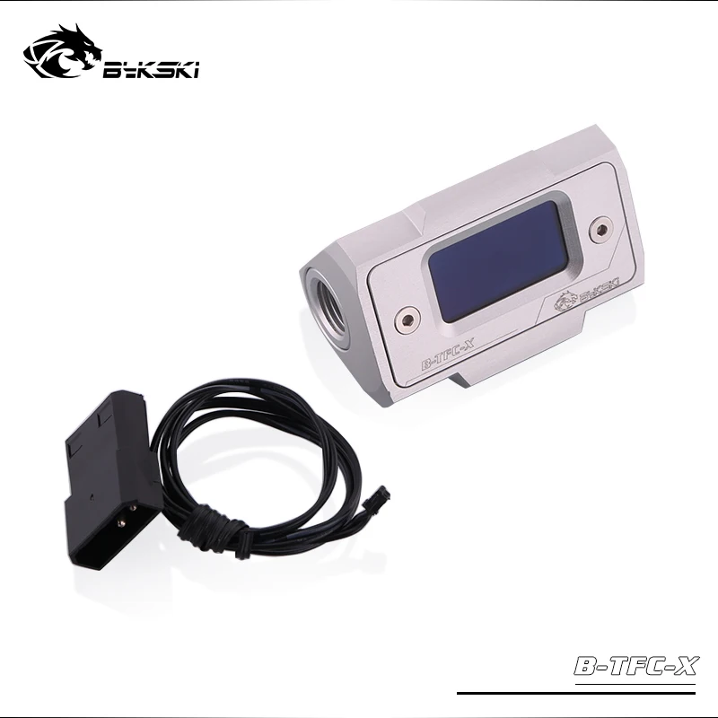 ^*Best Offers bykski OLED Thermoelectric Cooler Water Cooler Display Water Cooler System Double G1/4'' Flow Sensor Fitting