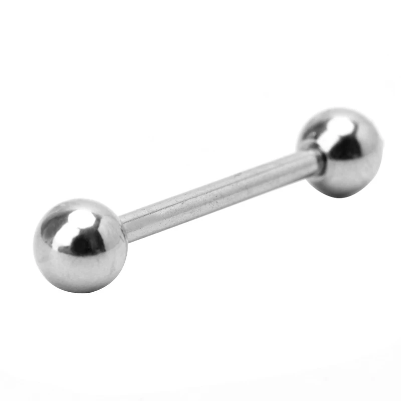 Multicolor Tongue Piercing Steel Barbell Ring Jewelry 12Pcs piercing jewelry,body piercing jewelry,body jewelry