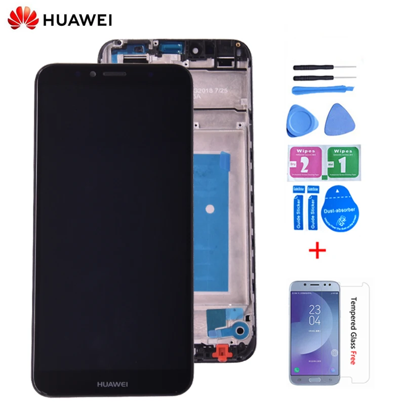 5 7 Inci Untuk Huawei Y6 2018 Atu L11 Atu L21 Atu L22 Atu Lx3 Untuk Y6 Perdana 2018 Lcd Display Sentuh Layar Rakitan Digitizer Ponsel Layar Lcd Aliexpress