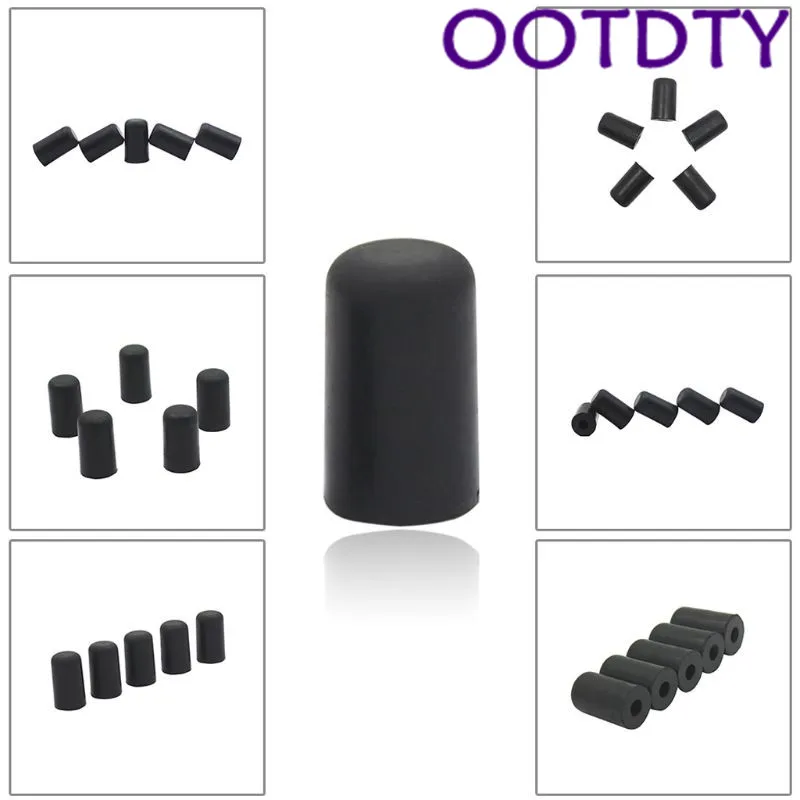 OOTDTY Cello End Pin Tip Cover Ruber Tailpiece for Full or Bass 5-7mm suit for guitar