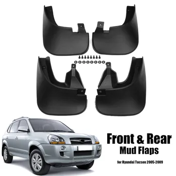 

Car Mudguards For Hyundai Tucson 2005 2006 2007 2008 2009 Mud Flaps Splash Guards Fender Mudflaps