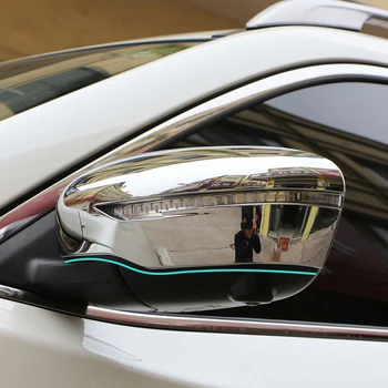 

1 Pair of ABS Chrome Rearview Mirror Shell Cover Protection Cap For Nissan X-trail Xtrail T32 Qashqai J11 Murano Car Styling